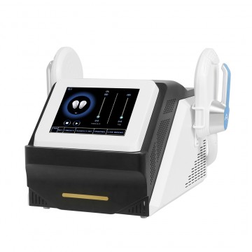  2 Handles Gym Equipment HI-EMT System electromagnetic Waves Body Massage Machine 