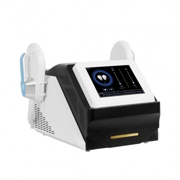  2 Handles Gym Equipment HI-EMT System electromagnetic Waves Body Massage Machine 