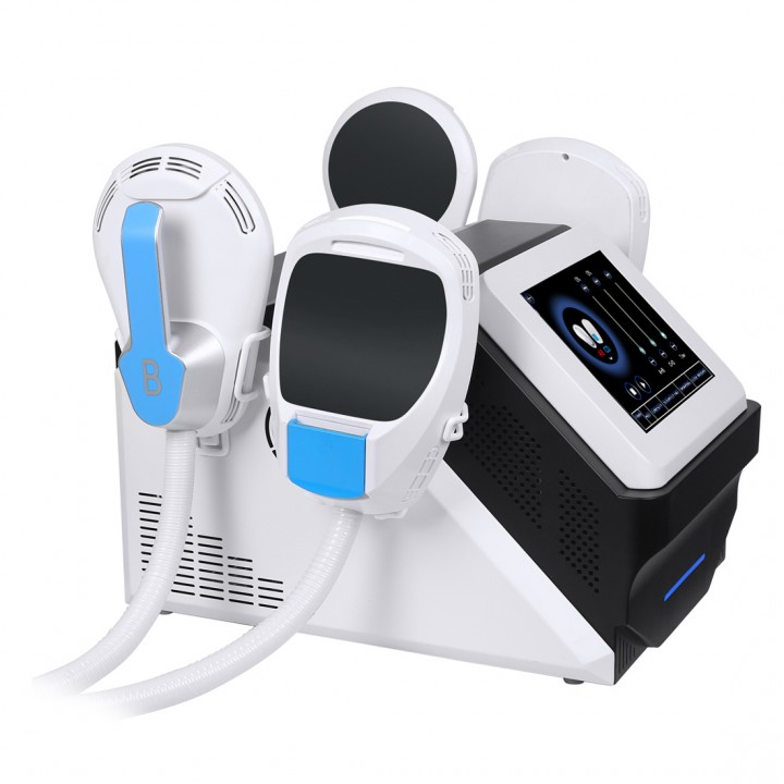 4 Handles With RF Gym Equipment HI-EMT System Electromagnetic Waves Body Massage Machine