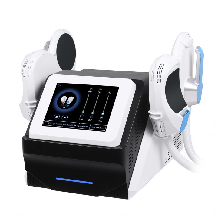 4 Handles With RF Gym Equipment HI-EMT System Electromagnetic Waves Body Massage Machine