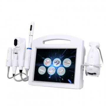 6 in 1 Multi-functional 4D HIFU machine(Liposonic+ 4D+Radar Carving+Privacy+Detection function+RF microneedle)